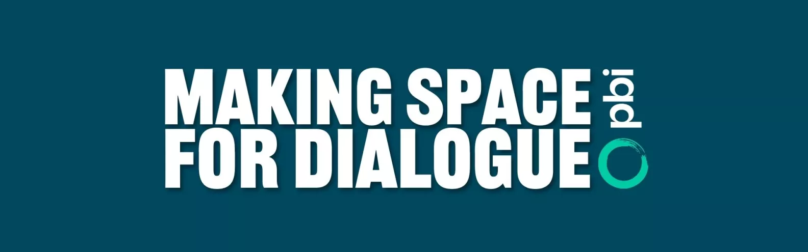 Making Space for Dialogue Podcast Banner
