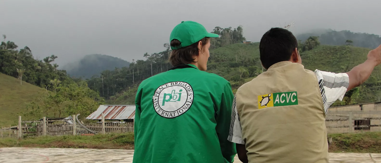 Im Einsatz für die Menschenrechte in Kolumbien - Die Menschenrechtsorganisation peace brigades international (pbi)