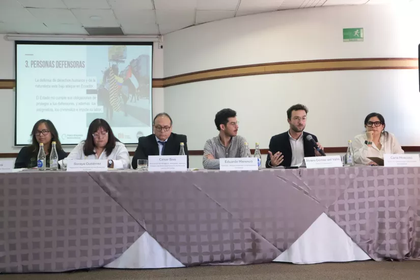 Ecuador-Report Media-conference