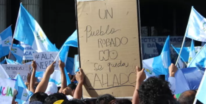 Un pueblo robado no se queda callado (Guatemala)