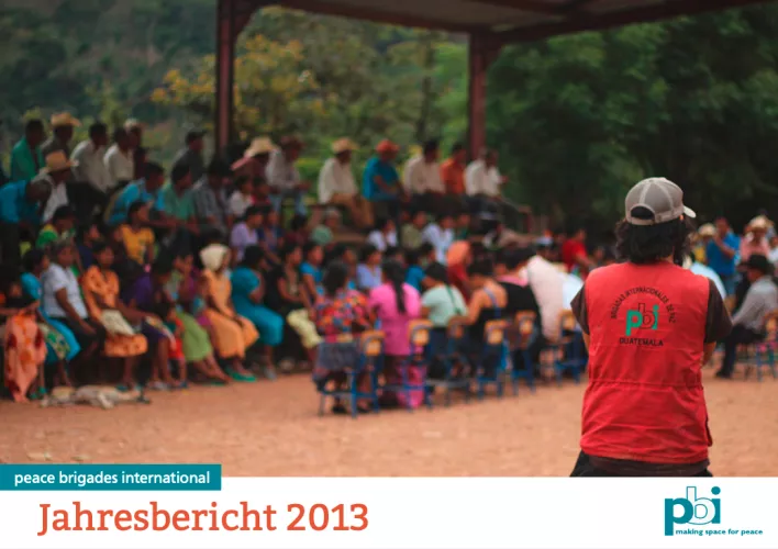 Jahresbericht pbi Deutschland 2013