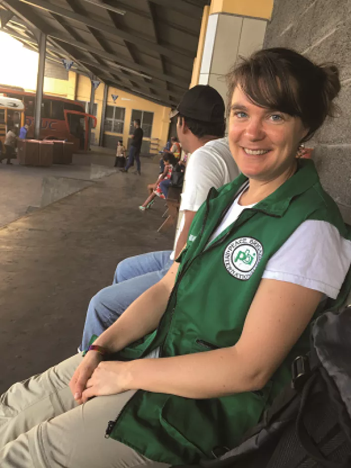 Mieke Wolter (ehemalige pbi-Freiwillige in Honduras)