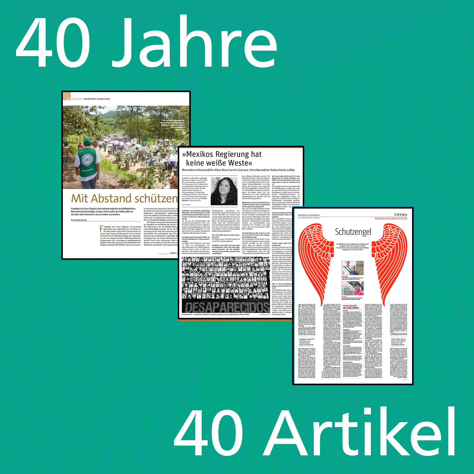 40 Jahre, 40 Artikel