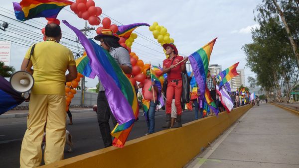 Menschenrechte in Honduras - LGBTIQ-Demonstration in Tegucigalpa
