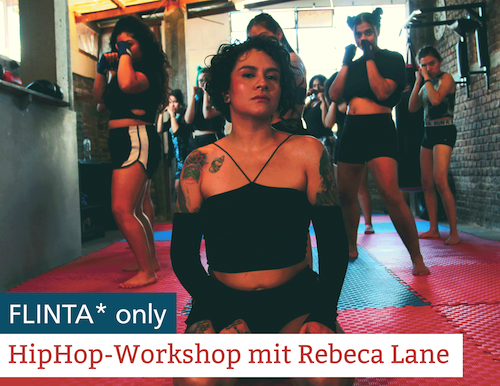 HipHop-Workshop für FLINTA* mit Rebeca Lane