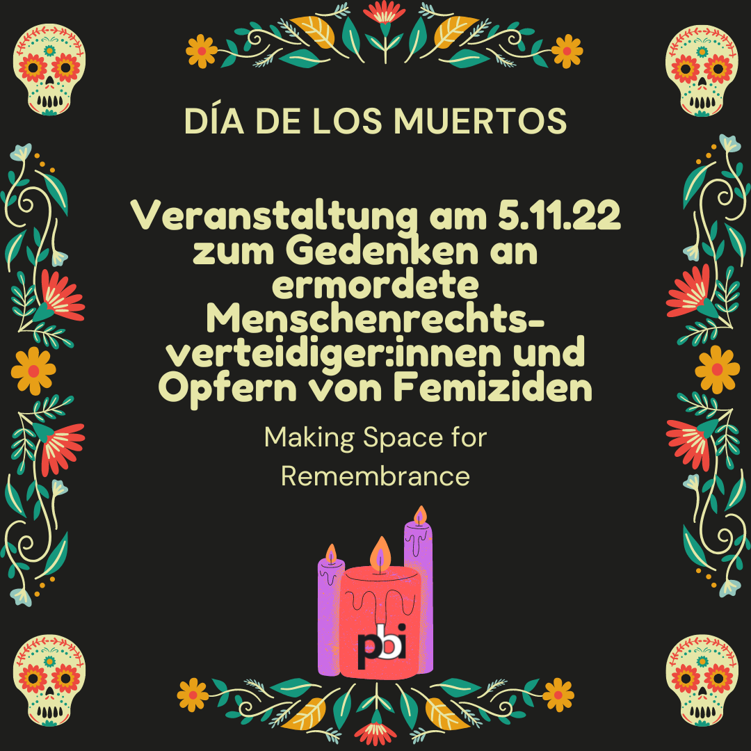 Veranstaltung zum Día de los Muertos (Tag der Toten)