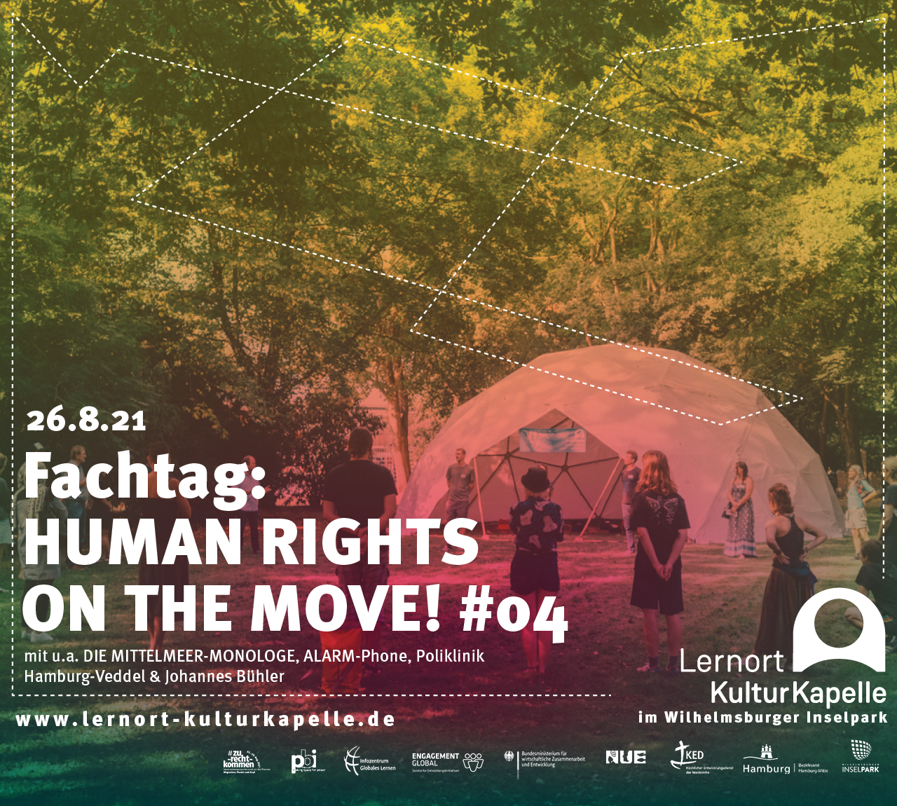 Fachtag: Human Rights on the Move! #04 - Flüchtende und Aktivist:innen teilen ihre Geschichte(n):