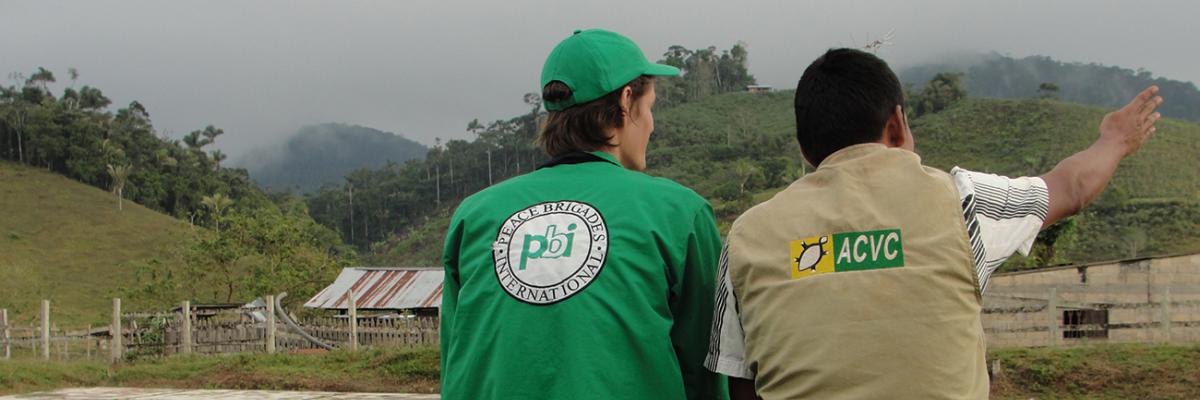 Im Einsatz für die Menschenrechte in Kolumbien - Die Menschenrechtsorganisation peace brigades international (pbi)