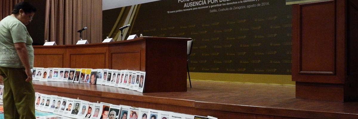 Straflosigkeit -  Zehntausende Menschen wurden in Mexiko in den letzten Jahren Opfer Gewaltsamen Verschwindenlassens