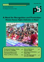 A Need for Recognition and Protection: Women Human Rights Defenders in Nepal