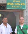 Mitarbeiter des "Advocacy Forums" (Zusammenschluss von Menschenrechtsanwält_innen), Nepal