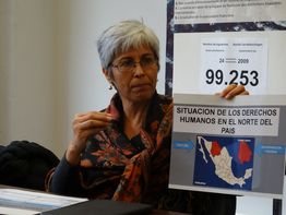 Silvia Méndez (Menschenrechtszentrum Paso del Norte)